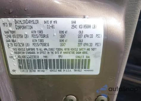 2002 Jeep Liberty Sport z USA, uszkodzony, nr VIN 1J4GL48K12W223810